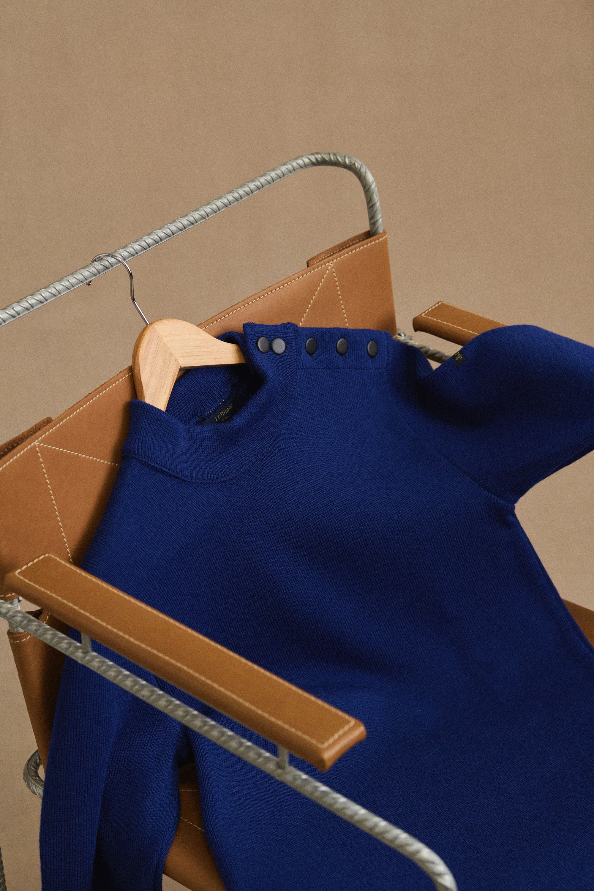 Pull marin bleu roi pour femme - Image 5