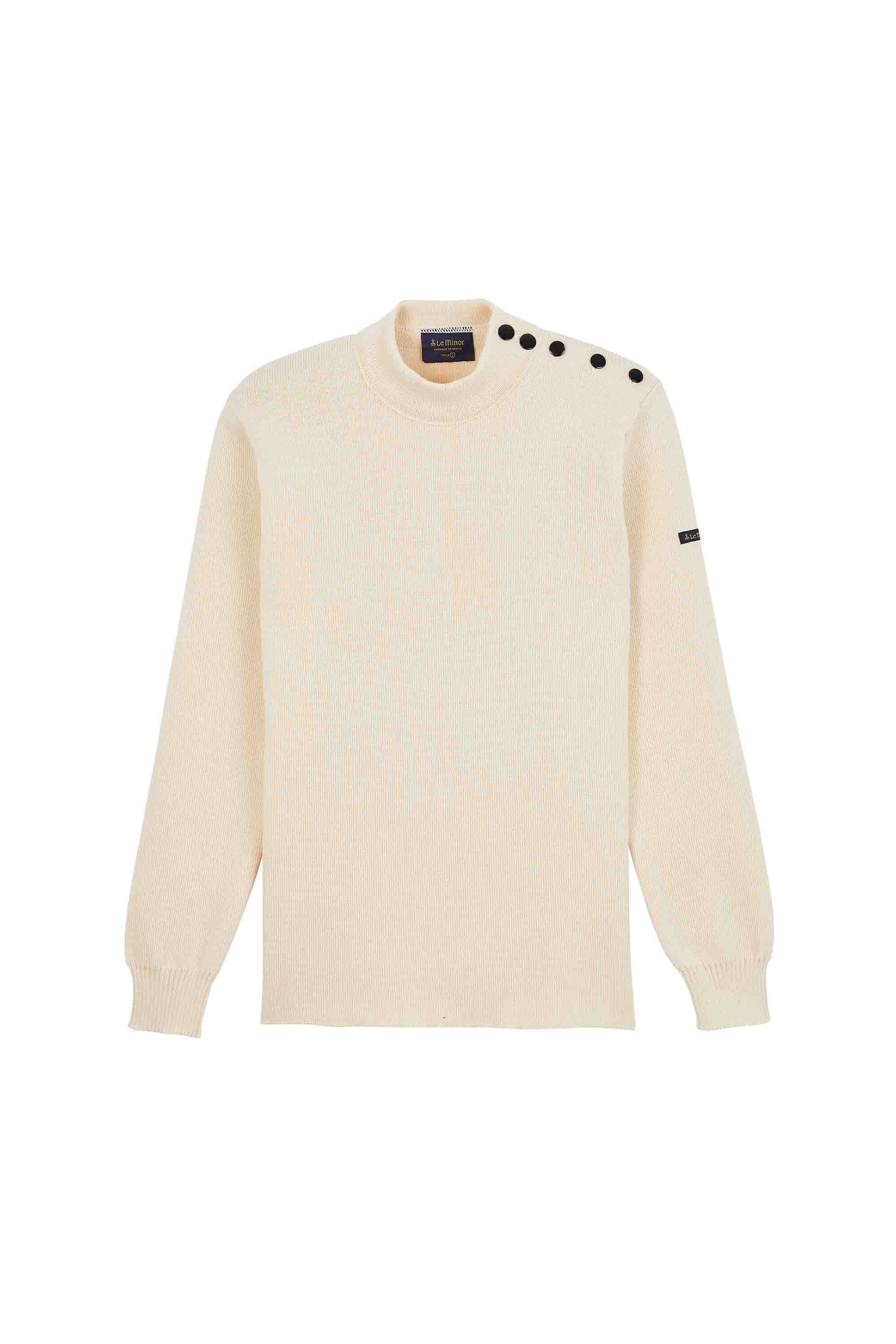 Pull marin écru pour femme - Image 4