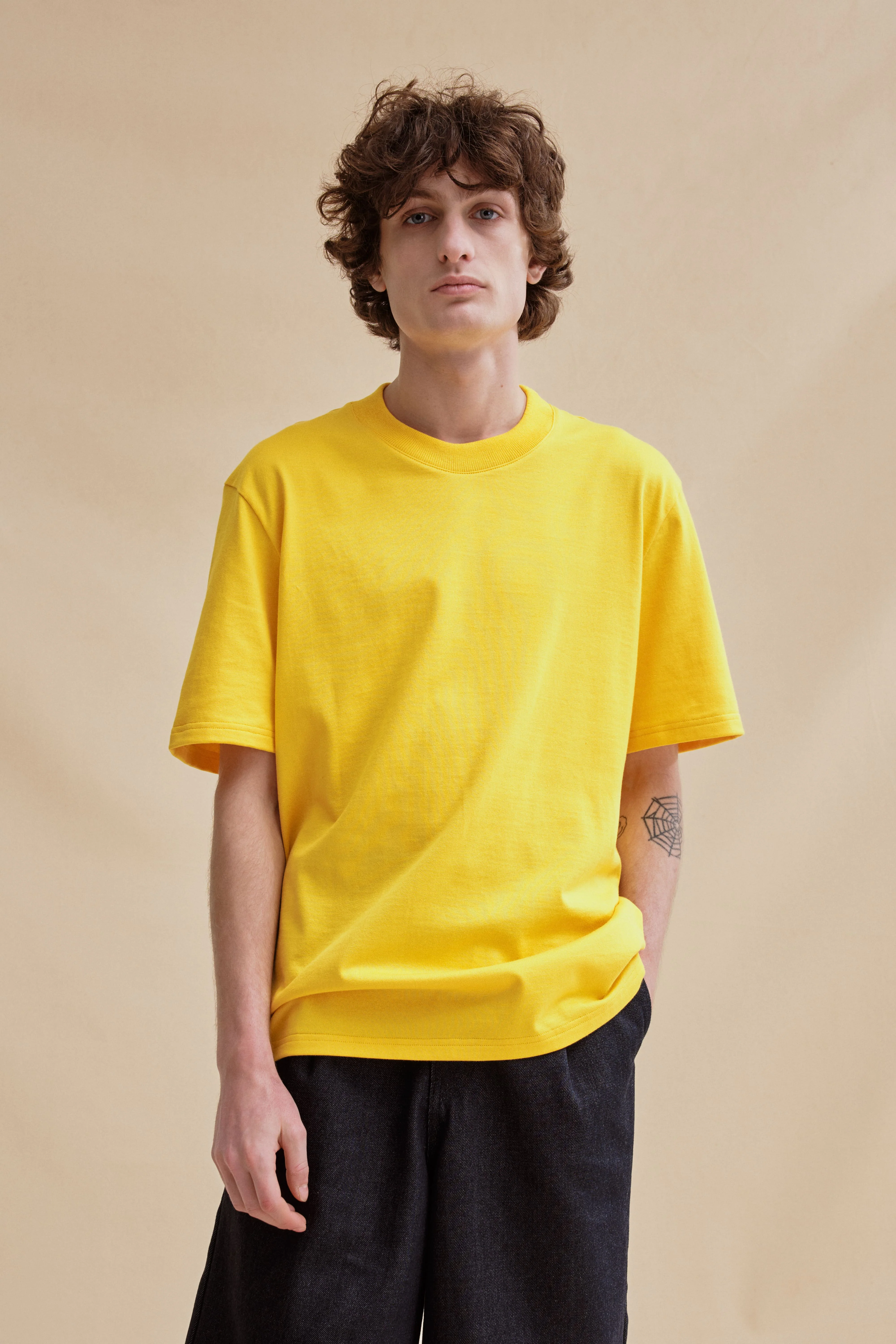 T-shirt Andy jaune