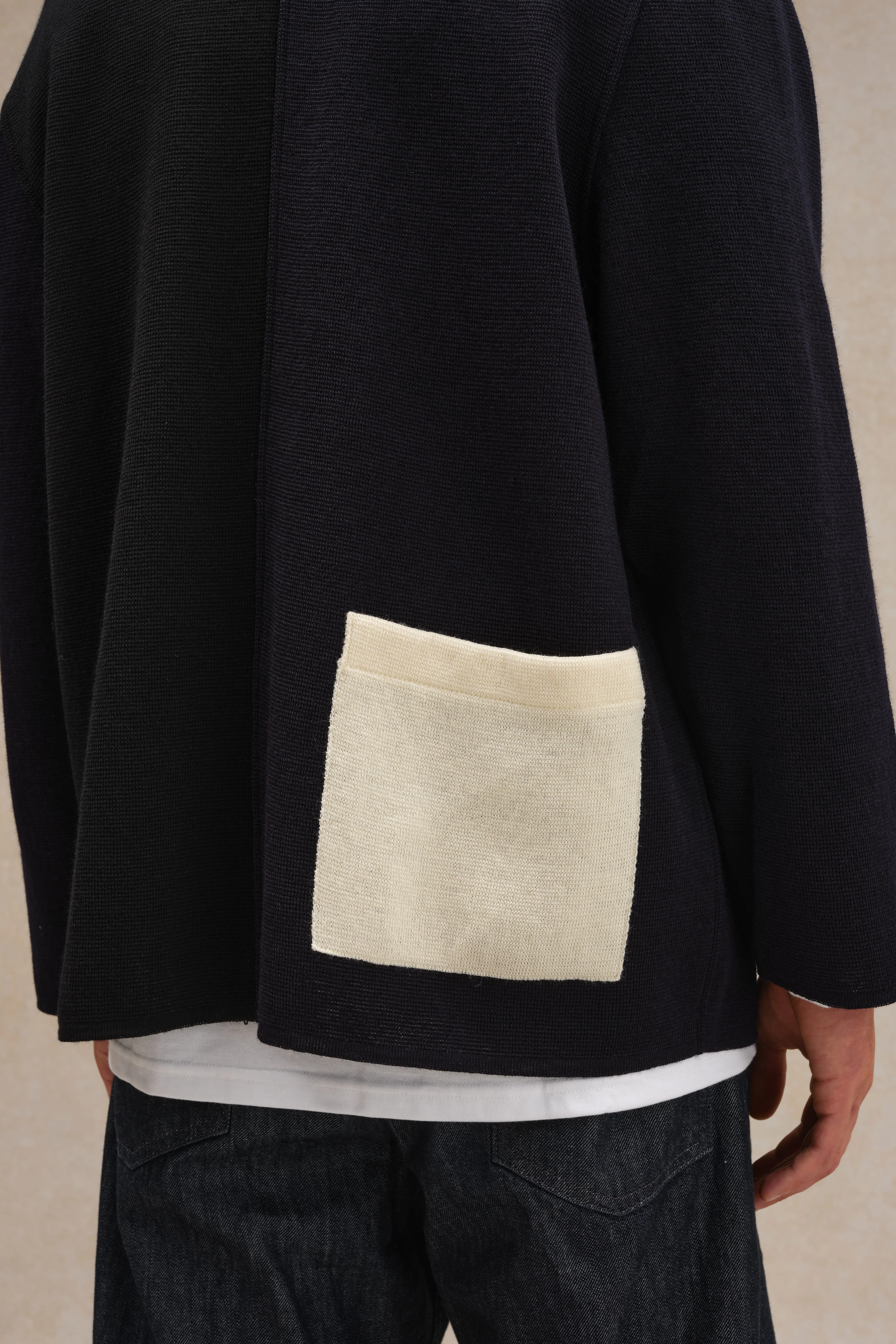 Veste de travail homme en maille Milano - Le Minor x Le Laboureur - Image 6